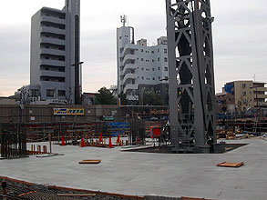 新１号館１F床CON打設完了状況