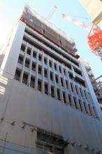 北面PC・GRC取付状況