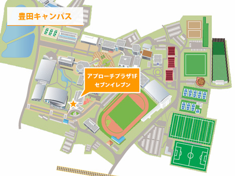 セブンイレブン MAP