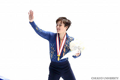 フィギュアスケート男子宇野選手 全日本選手権で優勝 News Topics 中京大学 フィギュアスケート男子宇野選手 全日本選手権で優勝 News Topics 中京大学