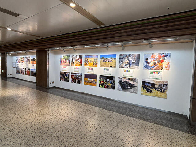 スポーツ科学部・体育会／スポーツSDGs企画展に出展