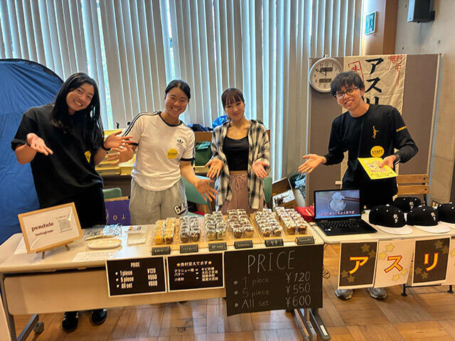 スポーツ科学部芦塚ゼミ・草薙ゼミ／「地球を愛する学園祭」に出展