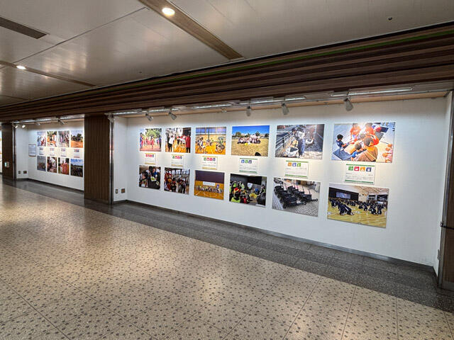 スポーツ科学部・体育会／スポーツSDGs企画展に出展