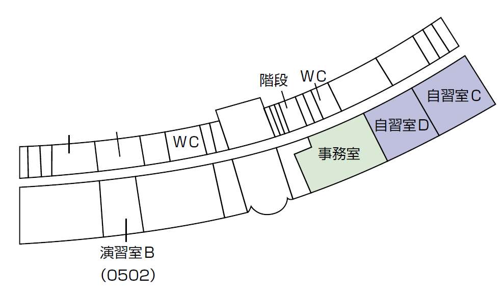 フロア全体図